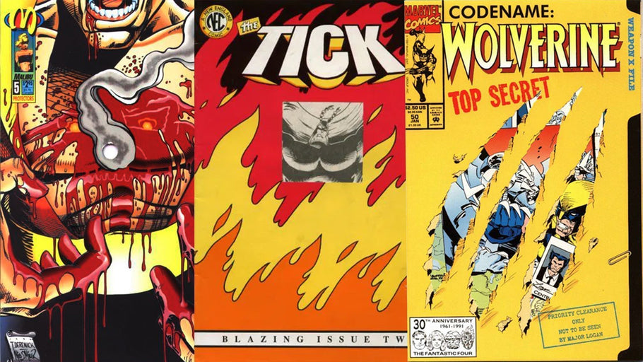 A Look Back at Die-Cut Comic Book Covers: Icons of a Gimmick-Powered Era