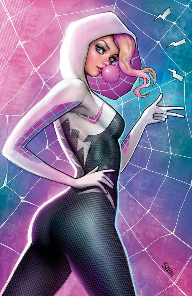 SPIDER-GWEN GHOST SPIDER #1 SZERDY Virgin Variant EXCLUSIVE Marvel 2024