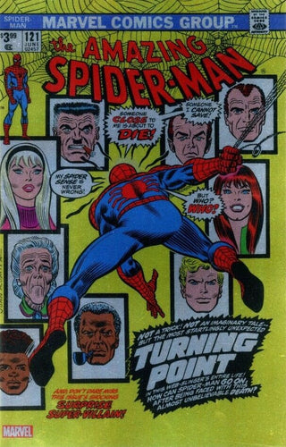 The Amazing Spider-Man # 121 2023 Facsimile FOIL Exclusive