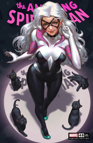 Amazing Spider-Man #48 Ejikure Black Cat Trade Variant NM 2024