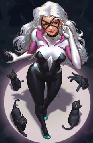 Amazing Spider-Man #48 Ejikure Black Cat Virgin Variant NM 2024