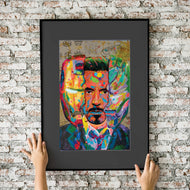 Robert Downey Jr  11x17 Fine Art Print