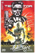 Load image into Gallery viewer, Terminator #2 | Brett Azar Original Arnold Schwarzenegger Remark