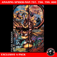 Load image into Gallery viewer, [4 PACK] AMAZING SPIDER-MAN #797, #798, #799, #800 UNKNOWN COMICS CONNECTING COVERS KIRKHAM 2018
