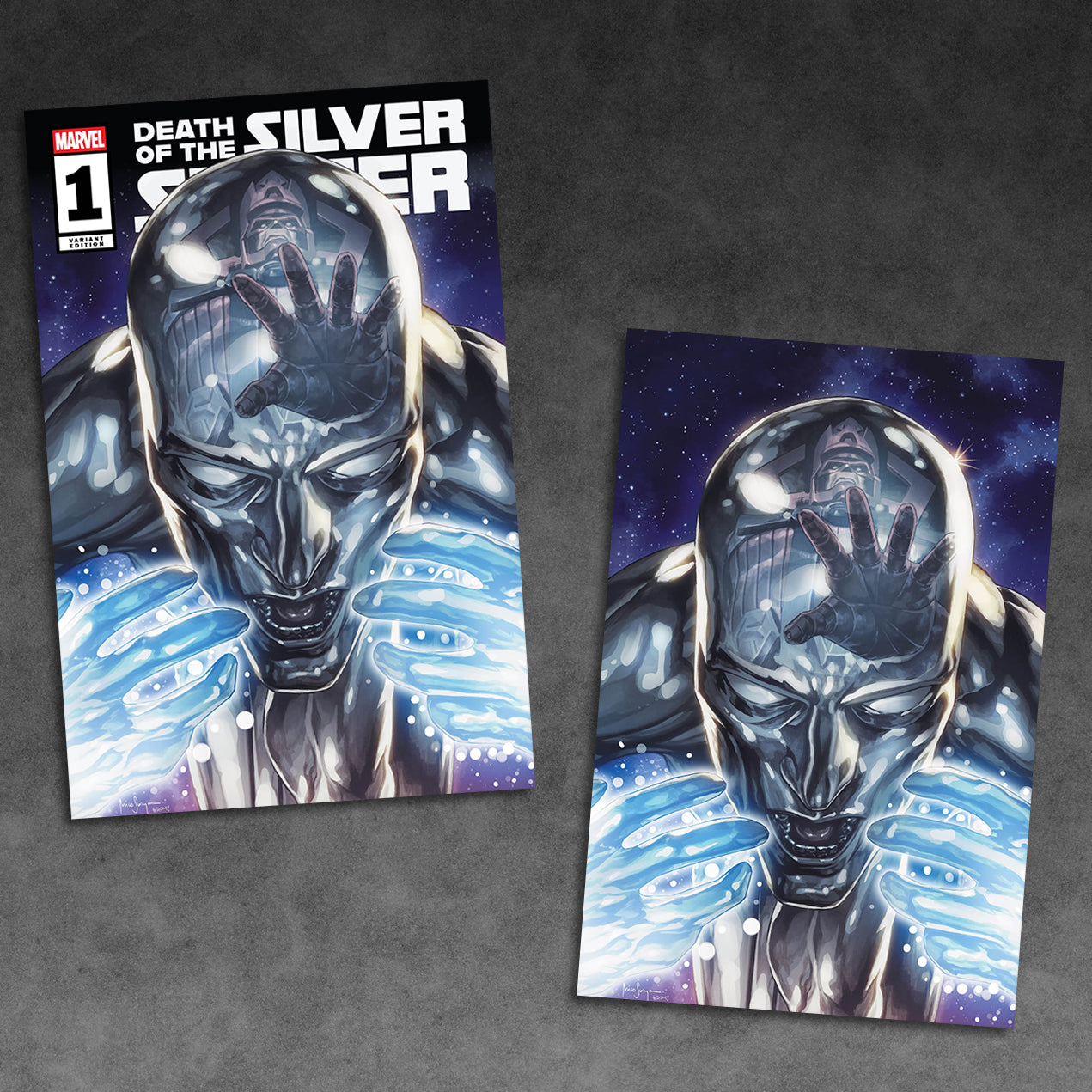 Death of Silver Surfer #1 Mico Suayan Exclusive – Cowabunga