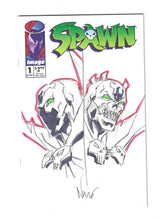 Load image into Gallery viewer, Spawn #1 | Eddie Nunez Dual Spawn Sketch Cover