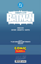 Load image into Gallery viewer, ABSOLUTE BATMAN #23 TYLER KIRKHAM CLAYFACE BATTLE DAMAGED EXCLUSIVE VIRGIN VAR (08/12/2026)