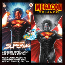 Load image into Gallery viewer, Absolute Superman #3 Mico Suayan MegaCon Exclusive Preorder