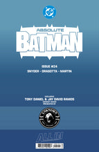 Load image into Gallery viewer, [FOIL] ABSOLUTE BATMAN #24 TONY DANIEL EXCLUSIVE VIRGIN VAR (09/23/2026)