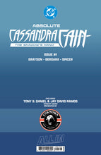 Load image into Gallery viewer, ABSOLUTE CASSANDRA CAIN THE SHADOW'S HAND #1 (ONE SHOT) TONY DANIEL EXCLUSIVE VAR (09/09/2026) (09/16/2026)