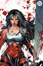 Load image into Gallery viewer, ABSOLUTE WONDER WOMAN #23 TYLER KIRKHAM BATTLE DAMAGED EXCLUSIVE VIRGIN VAR (08/26/2026)