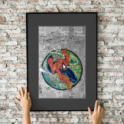 Spider-Man ASM 301 Mosaic 11x17 Fine Art Print