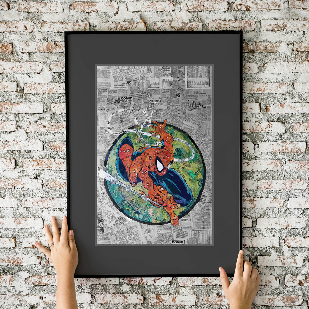 Spider-Man ASM 301 Mosaic 11x17 Fine Art Print