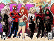 Amazing Spider-Man #64  Kaare Andrews Connecting Megacon 2024 Exclusive Full Virgin Var (12/25/2024)