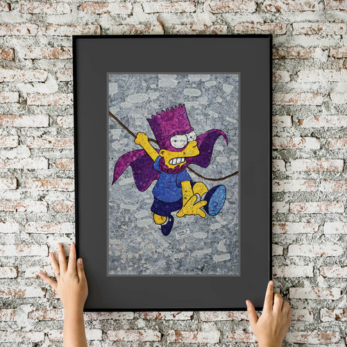 Bartman Mosaic 11x17 Fine Art Print