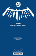Load image into Gallery viewer, [FOIL] BATMAN #1 CHRIS STEVENS EXCLUSIVE VIRGIN VAR [09/10/2025]