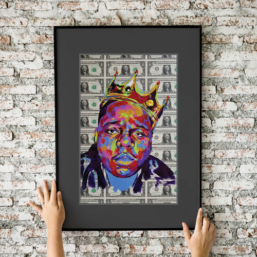 Biggie Smalls Dolla Dolla Bill 11x17 Fine Art Print