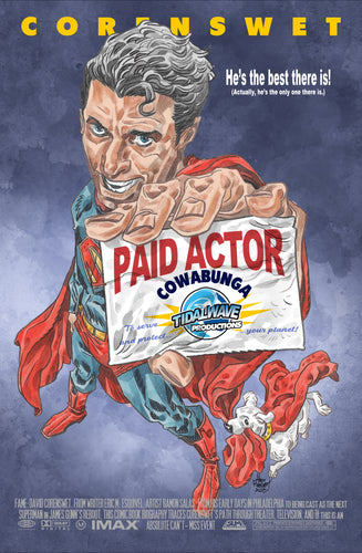 Fame: David Corenswet Exclusive Cover by Alex Riegel Ace Ventura Parody
