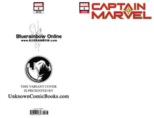 Load image into Gallery viewer, Captain Marvel #1 Unknown Comic Books Exclusive Blank 1/16/2019