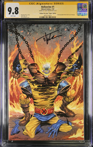 Hellverine #1 Tyler Kirkham Virgin Signed by Kirkham CGC 9.8