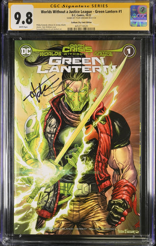 Dark Crisis Green Lantern #1 Tyler Kirkham Sig Series CGC 9.8