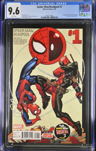 Spider-Man/Deadpool #1 Ed McGuinness CGC 9.6 2016