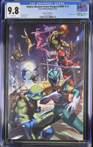 Mighty Morphin Power Rangers/TMNT II Ejikure Virgin CGC 9.8