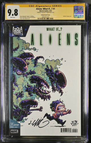 Aliens: What If...? CGC 9.8 Skottie Young Signed 2024