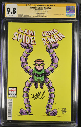 Amazing Spider-Man #30 Signed by Skottie Young CGC 9.8 2023