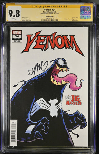 Venom #34 Skottie Young Variant CGC 9.8 signature series