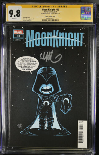 Moon Knight #30 Skottie Young Variant signed CGC 9.8 2024