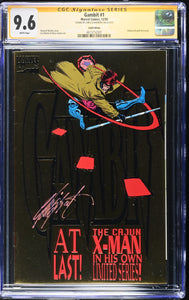 Gambit #1 Gold Edition Signed by Chris Claremont CGC SS 9.6