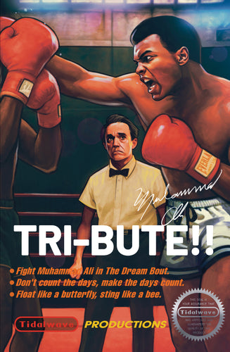 Tribute: Muhammad Ali – Cowabunga Comics Exclusive Cover by Francesco Tomaselli