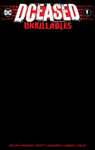 Load image into Gallery viewer, Dceased Unkillables #1 (Of 3) Unknown Comics Black Blank Exclusive Var (02/19/2020)