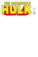 INCREDIBLE HULK #1 FACSIMILE EDITION UNKNOWN COMICS BLANK EXCLUSIVE (10/23/2019)