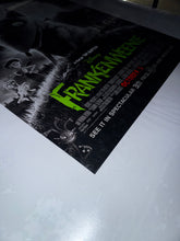 Load image into Gallery viewer, FRANKENWEENIE Movie Poster Original DS One sheet 27x40 Disney TIM BURTON