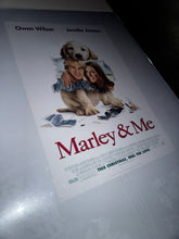 Load image into Gallery viewer, MARLEY &amp; ME Movie Poster Original 27x40 DS 2008 JENNIFER ANISTON + OWEN WILSON