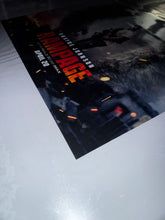 Load image into Gallery viewer, Rampage Original DS movie poster 27x40 D/S  Kong, Rock Dwayne Johnson