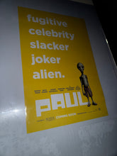 Load image into Gallery viewer, Paul (2011) Original Double-Sided 27x40 Theatrical One-Sheet Movie Poster