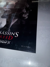 Load image into Gallery viewer, ASSASSIN'S CREED 27x40 DS Original Movie Poster Michael Fassbender