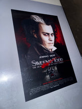Load image into Gallery viewer, Sweeney Todd (2007) Original DS 27x40 Theatrical Movie Poster Johnny Depp