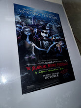 Load image into Gallery viewer, Nightmare Before Christmas 3D Re-Release Theatrical One-Sheet Movie Poster
