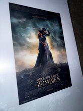 Load image into Gallery viewer, PRIDE AND PREJUDICE AND ZOMBIES original 27x40 D/S movie poster
