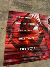 Load image into Gallery viewer, Rare The Hunger Games: Catching Fire 3-Panel Vinyl Theater Display 2013