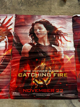 Load image into Gallery viewer, Rare The Hunger Games: Catching Fire 3-Panel Vinyl Theater Display 2013