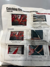 Load image into Gallery viewer, Rare The Hunger Games: Catching Fire 3-Panel Vinyl Theater Display 2013