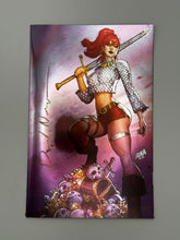 Load image into Gallery viewer, [SIGNED by David Nakayama] IMMORTAL RED SONJA #1 DAVID NAKAYAMA EXCLUSIVE FULL FOIL VIRGIN VAR (11/30/2022)