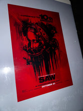 Load image into Gallery viewer, Saw 10th Anniversary DS 27x40 Theatrical One-Sheet Movie Poster