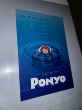 Load image into Gallery viewer, Ponyo 2008 Original DS 27x40 Theatrical Movie Poster Studio Ghibli
