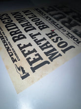 Load image into Gallery viewer, True Grit 2010 DS 27x40 Theatrical Movie Poster Coen Brothers